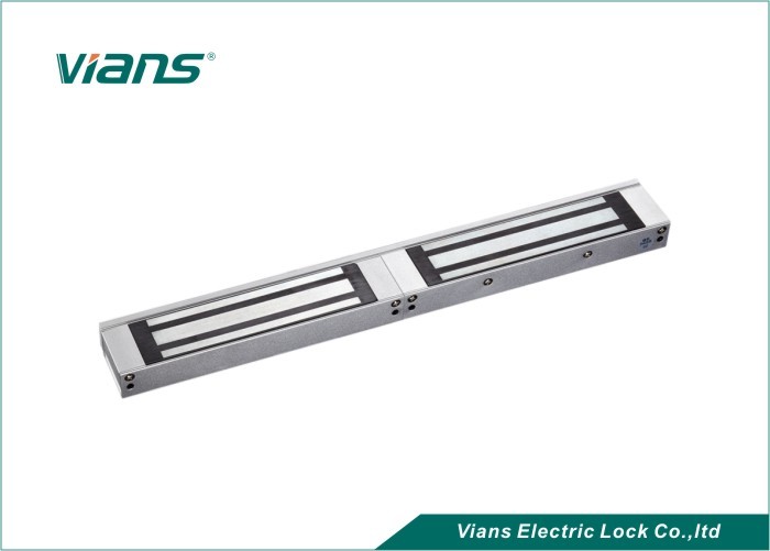 12V Safety Electric Mag Locks สำหรับประตูคู่ 350lbs การใช้พลังงานต่ำ