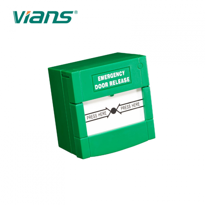 ปุ่มปลดล็อคประตูฉุกเฉินแบบกระจกรีเซ็ตได้ 0