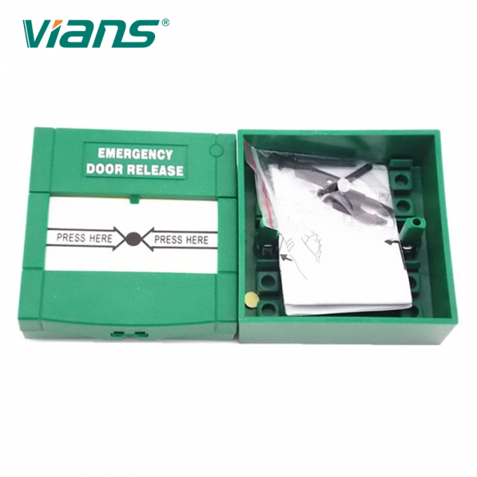 ปุ่มปลดล็อคประตูฉุกเฉินแบบกระจกรีเซ็ตได้ 2