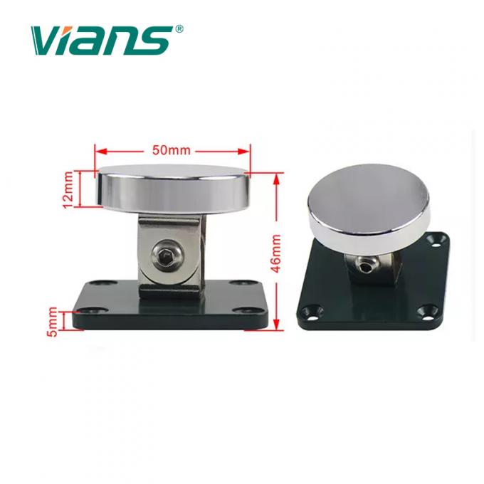 ที่ยึดแม่เหล็กประตูไฟโลหะผสมสังกะสีพร้อมที่วางประตูติดผนังแบบฉุกเฉิน 1