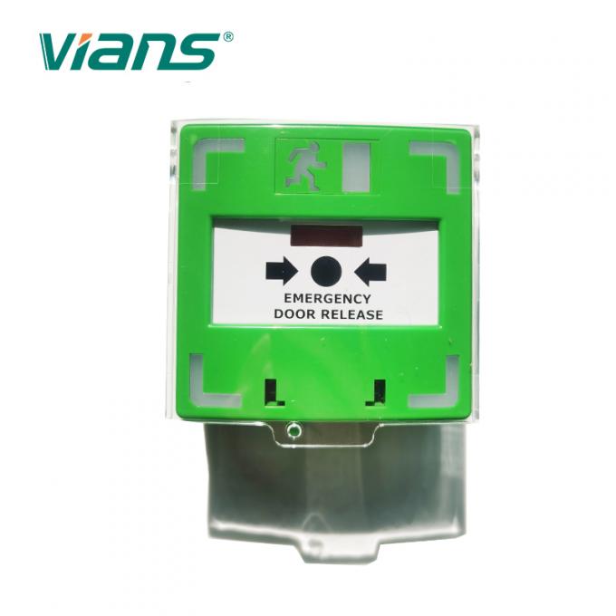 ABS PC Fire Alarm ฉุกเฉิน IP55 ปล่อยปุ่มออกประตูด่วน 0